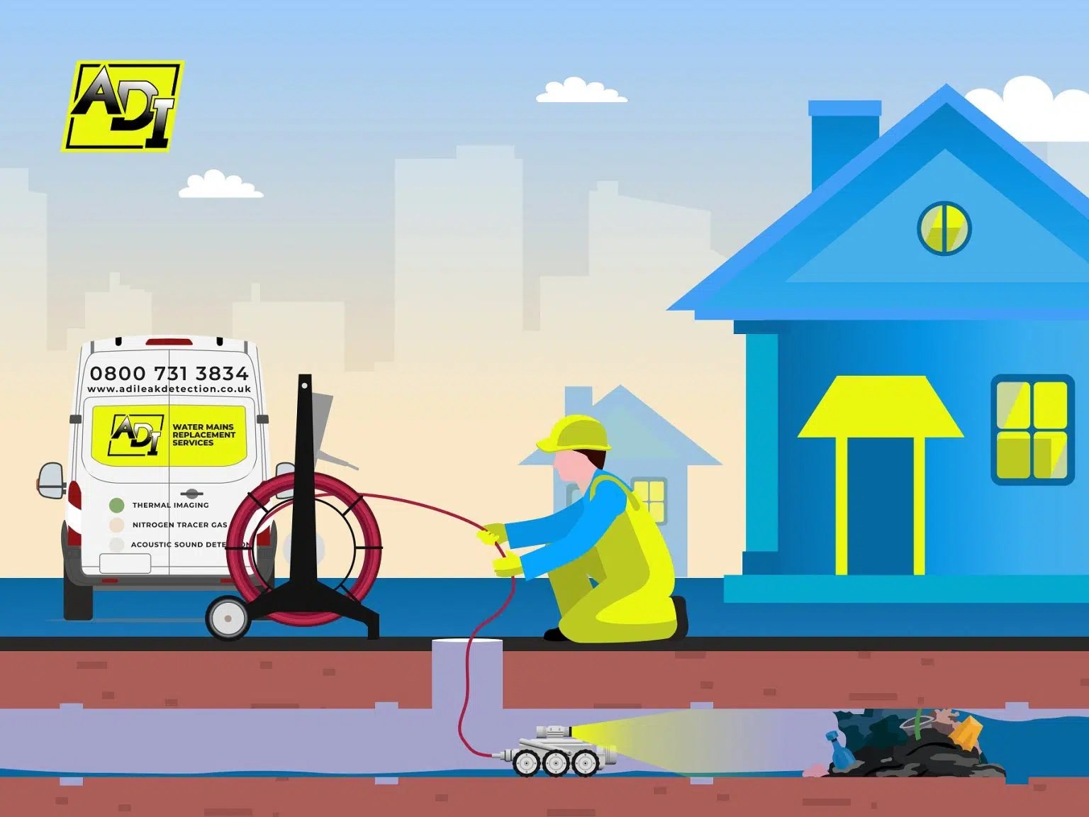 Drainage CCTV Surveys & Investigations Wolverhampton